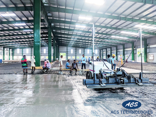 ACS Technologies, Industrial Contractors Epoxy Flooring in Chennai